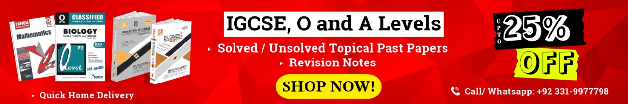 O Level and A Level Online Book Store